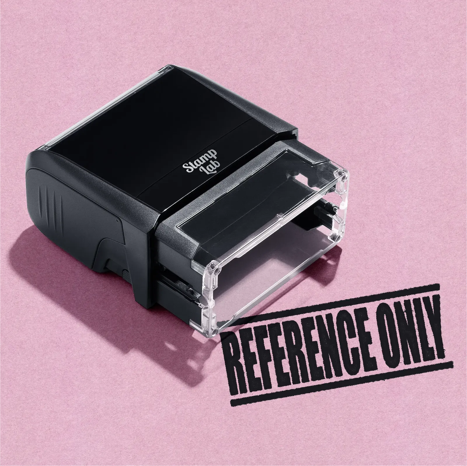 ready made 'REFERENCE ONLY' stamp black ink
