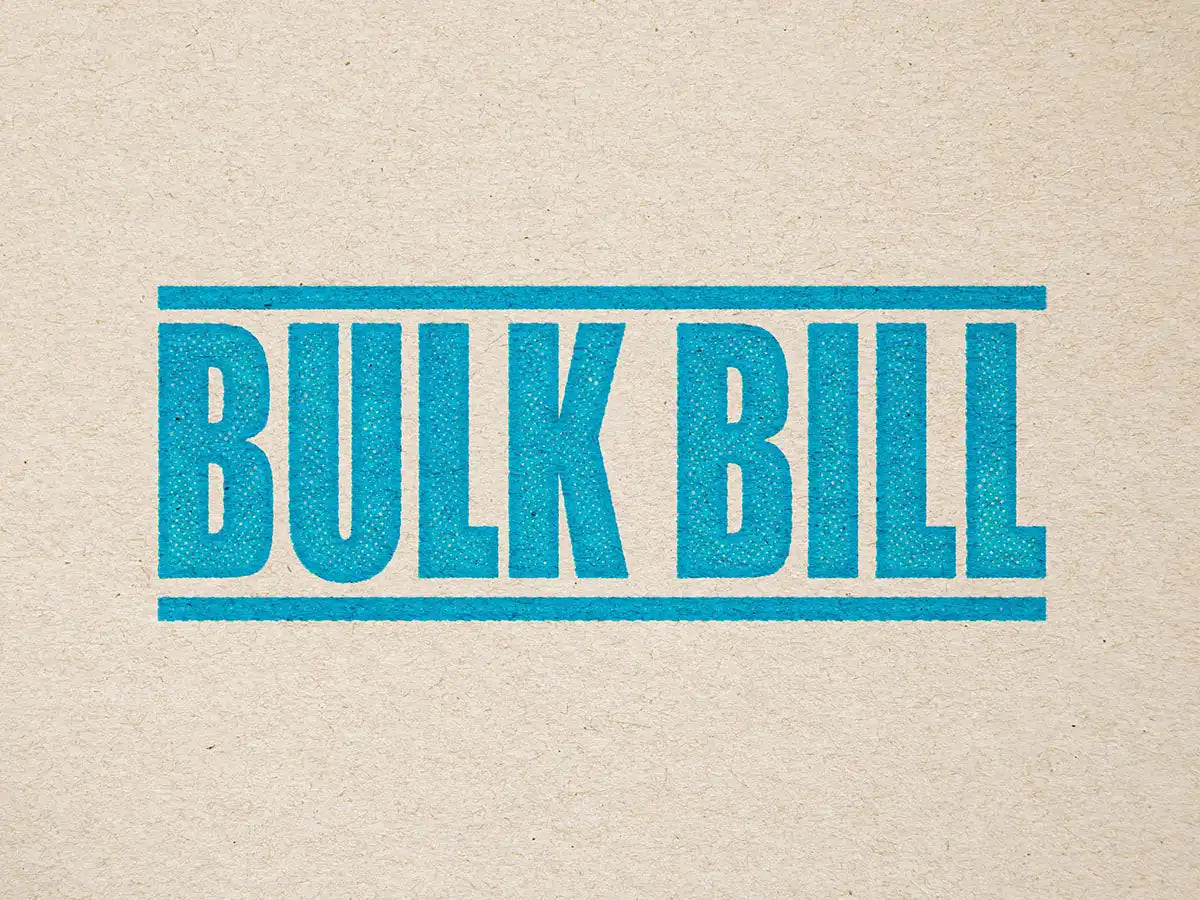 Stock Design Bulk bill Rubber stamp Turquoise Ink