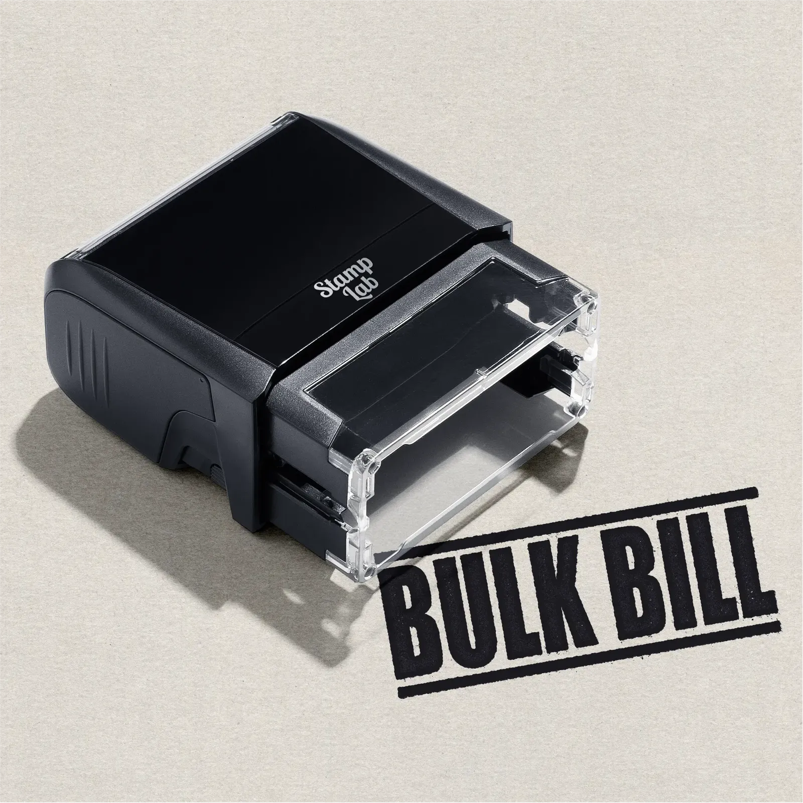 self inking bulk bill rubber stamp black ink