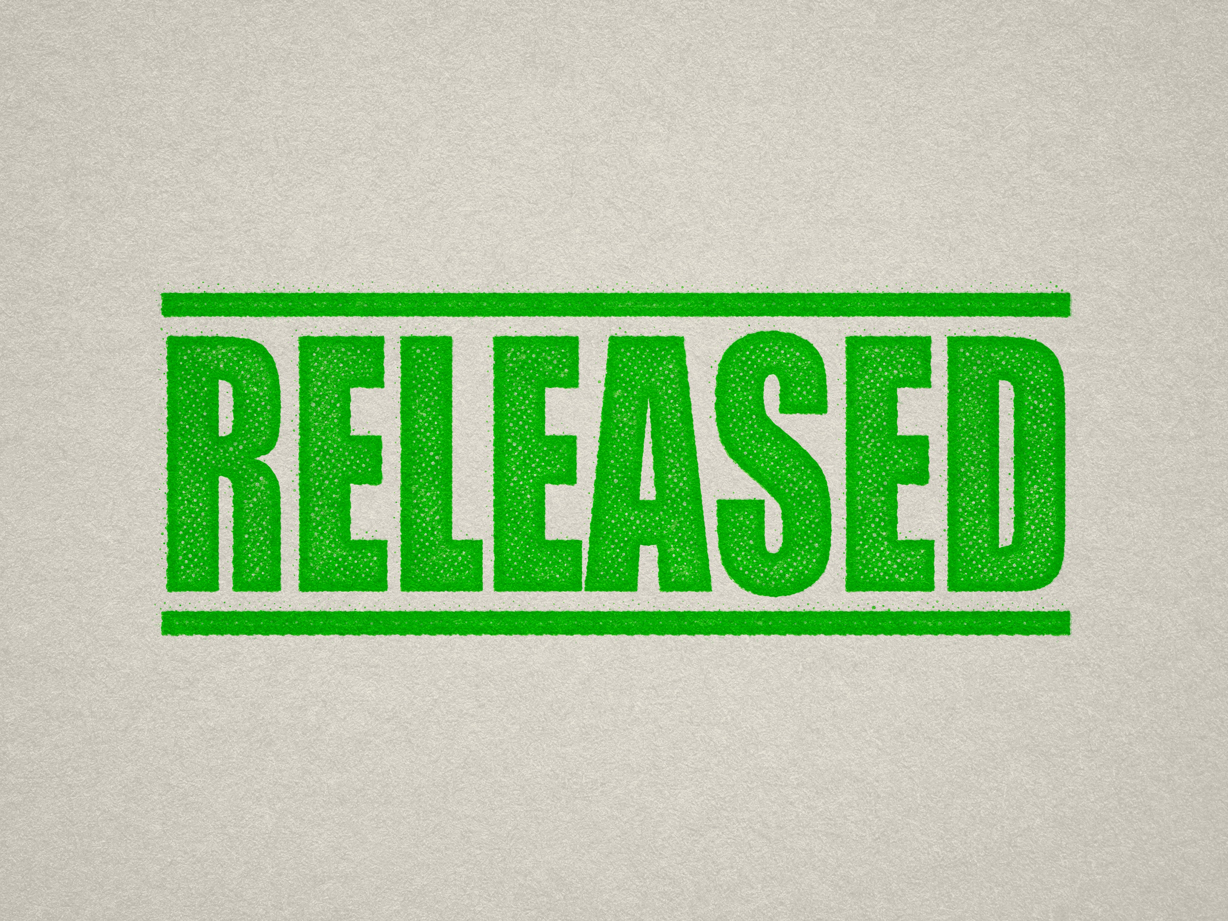 ready-made RELEASED rubber stamp Apple-green