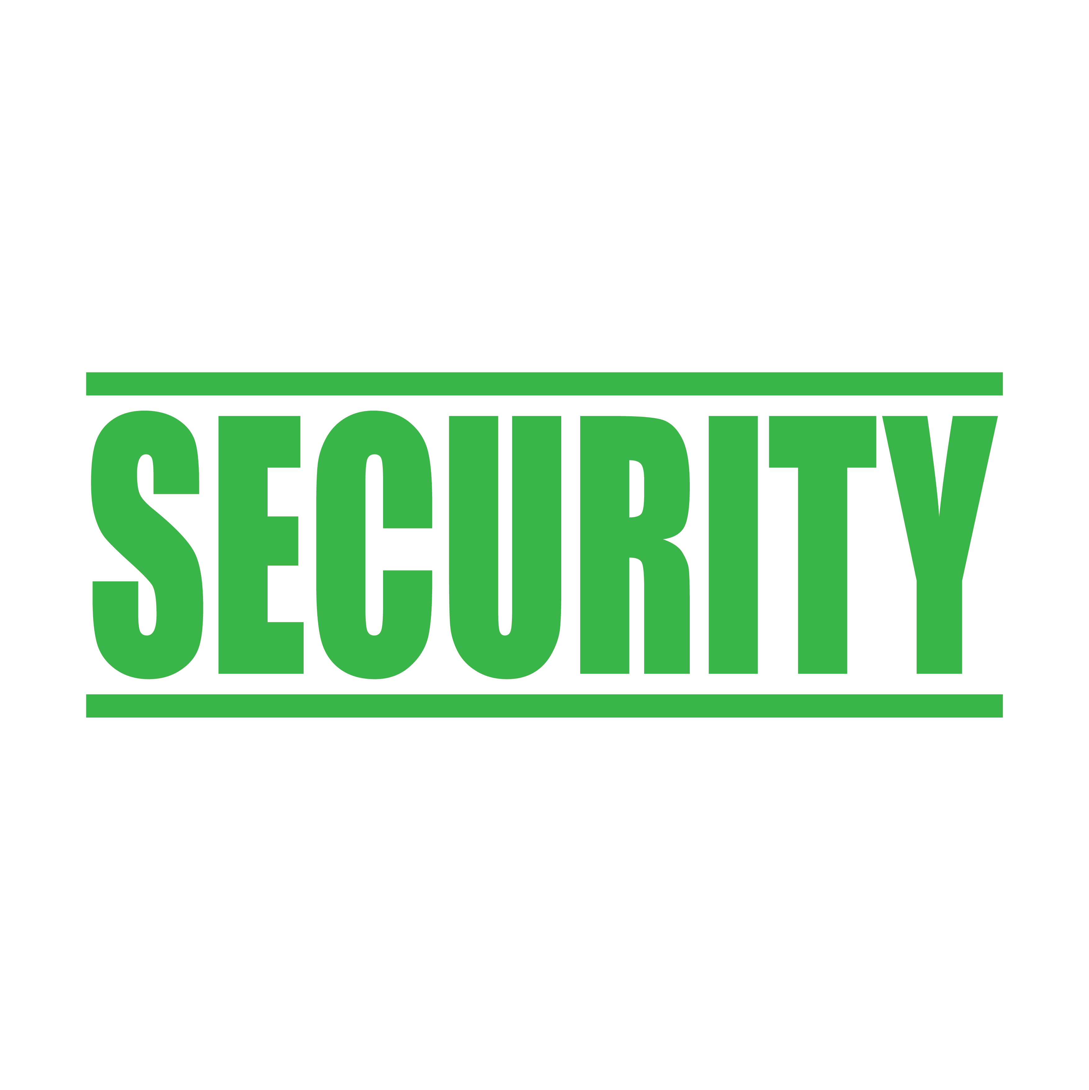 Apple-green SECURITY stamp