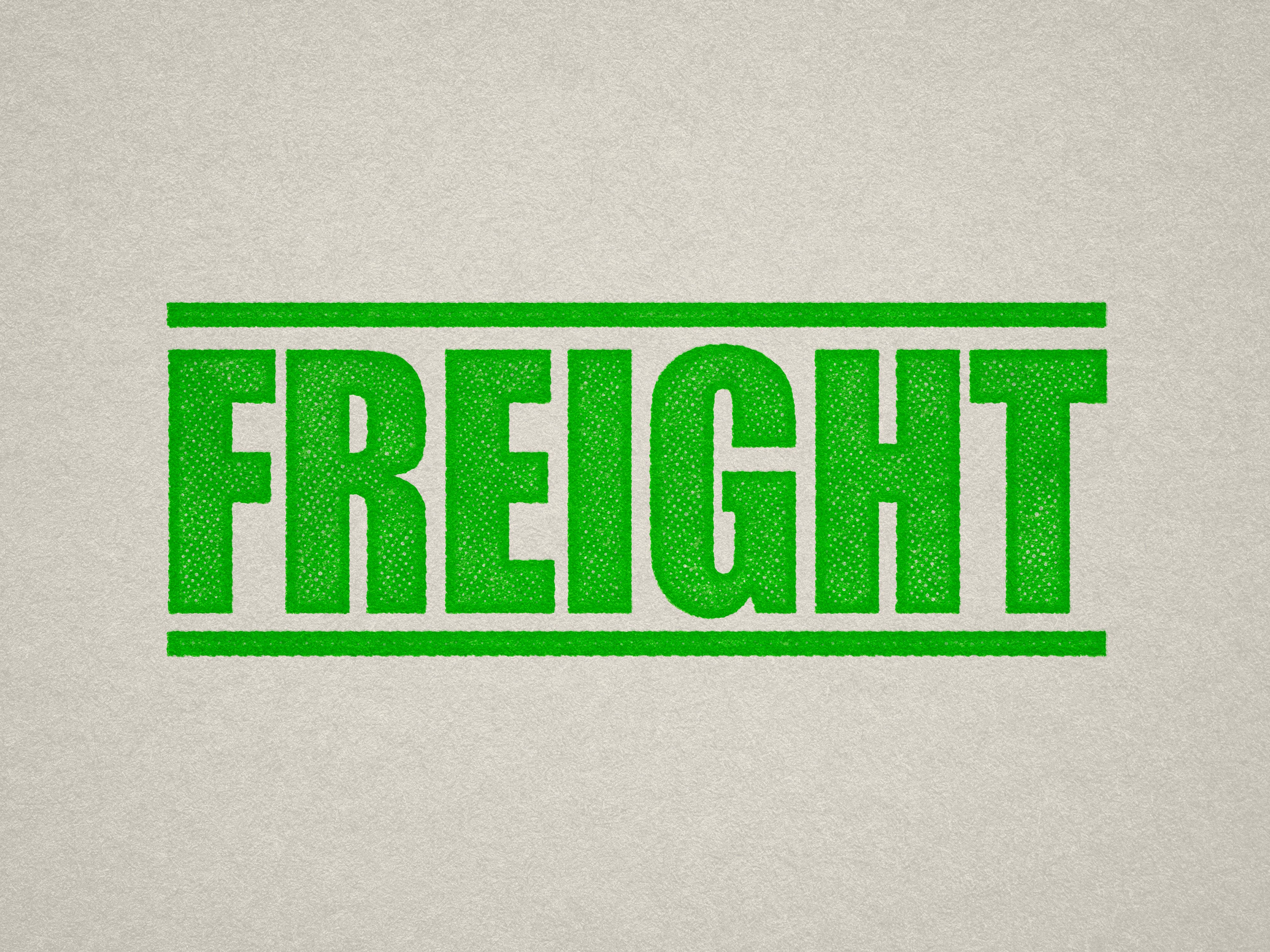 Apple Green Freight Stamp