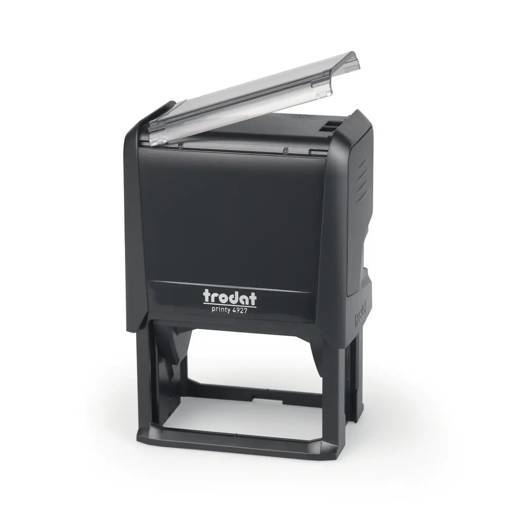 Trodat 4927 name stamp australia view window feature detail