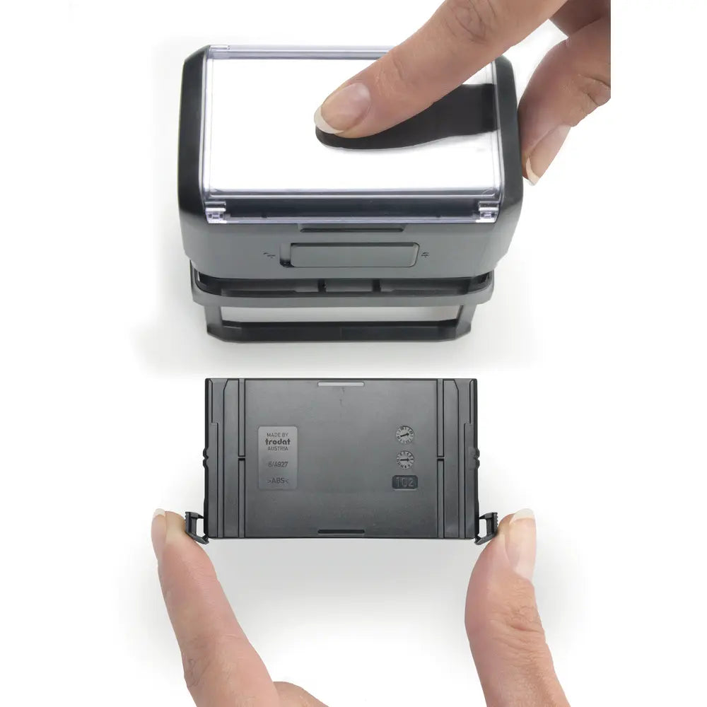 how to change 4927 ink pad