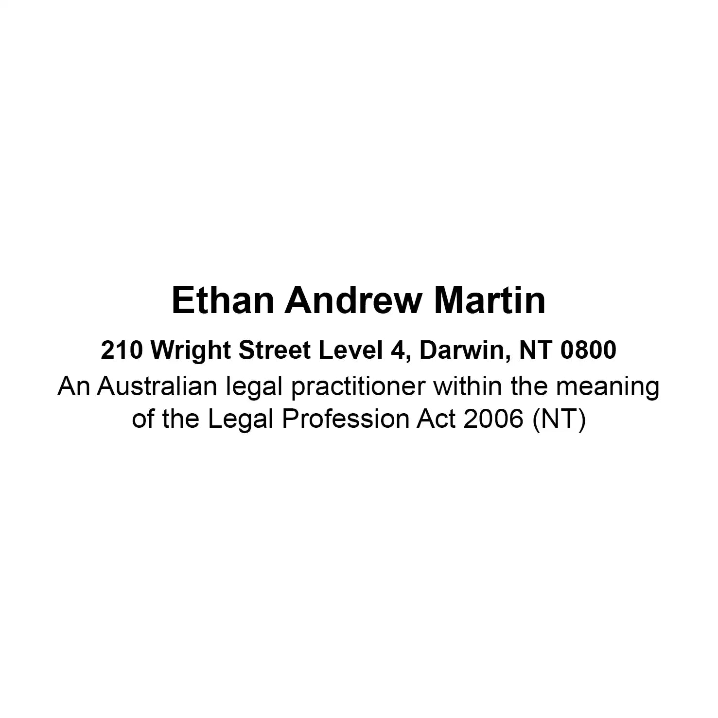 Custom NT Legal stamps