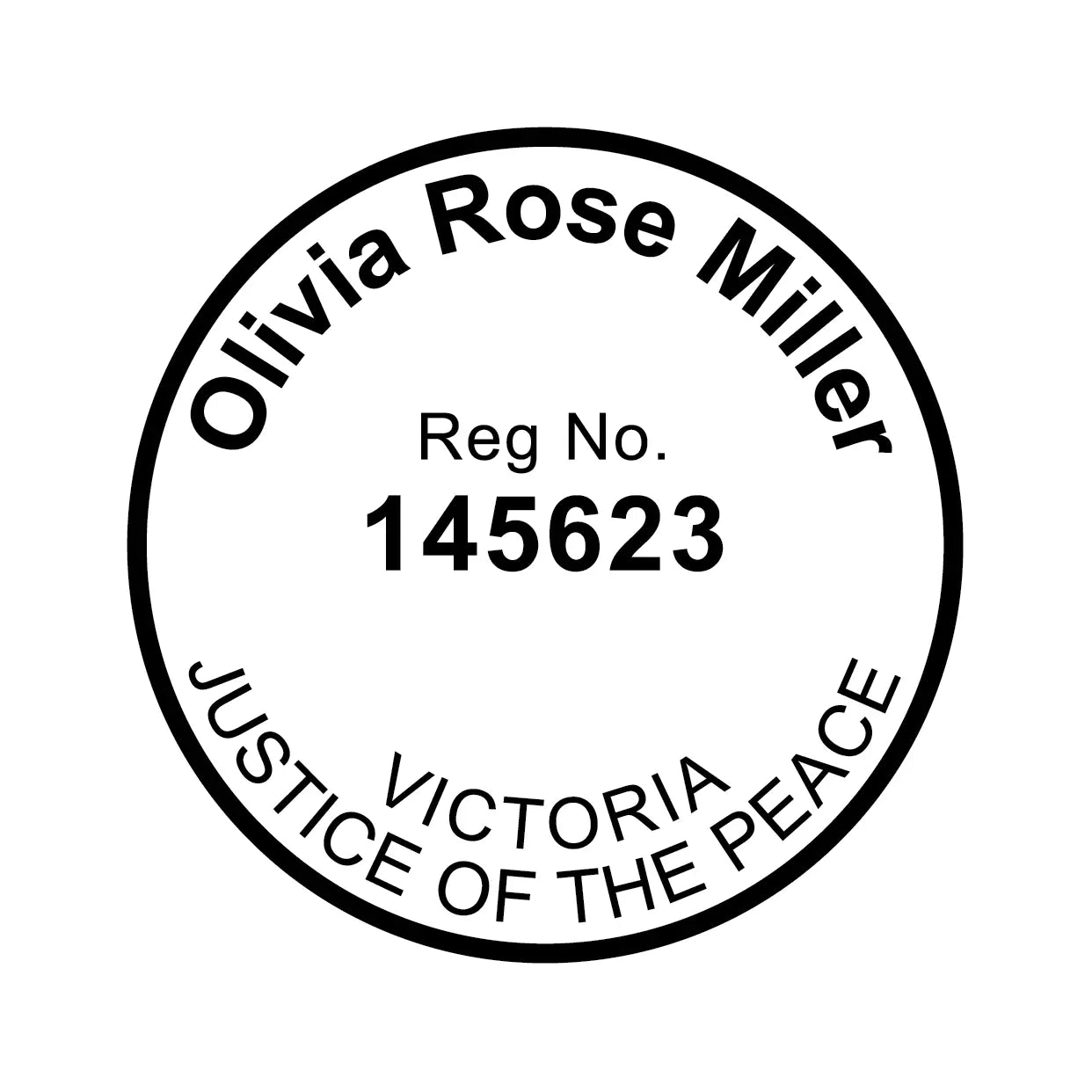 Vic JP Stamps Template Design