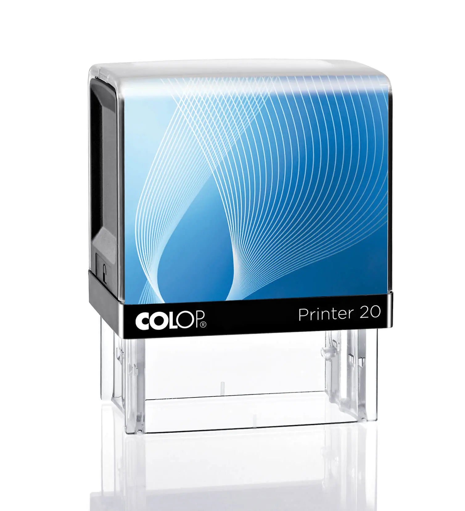 Blue Colop PR20 name stamps