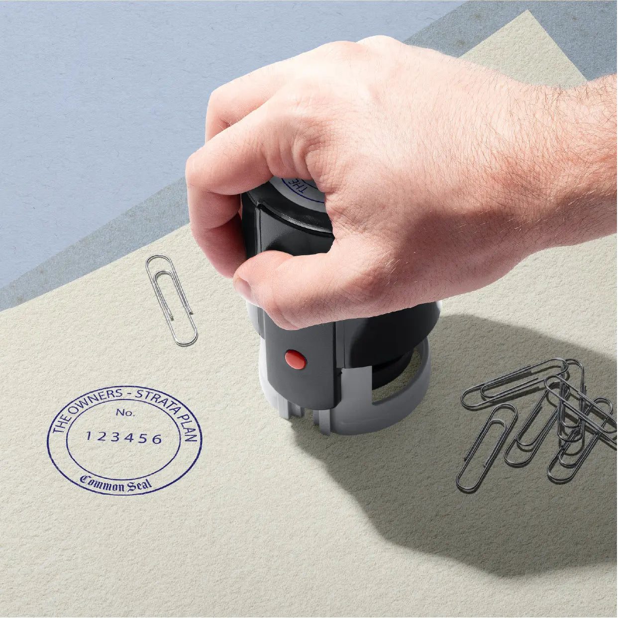 Personalised Strata Seal stamp