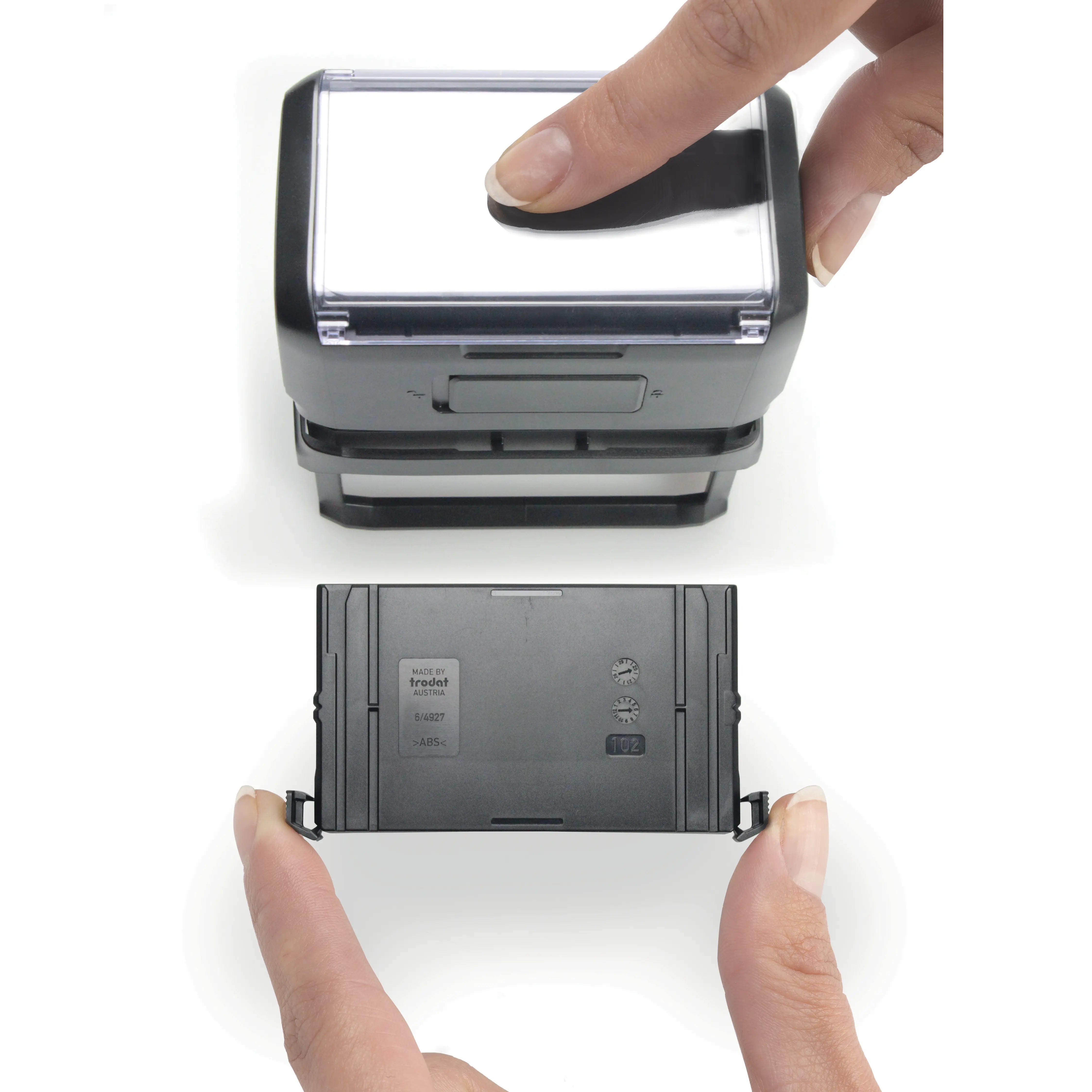 How To Change 4927 ink pad