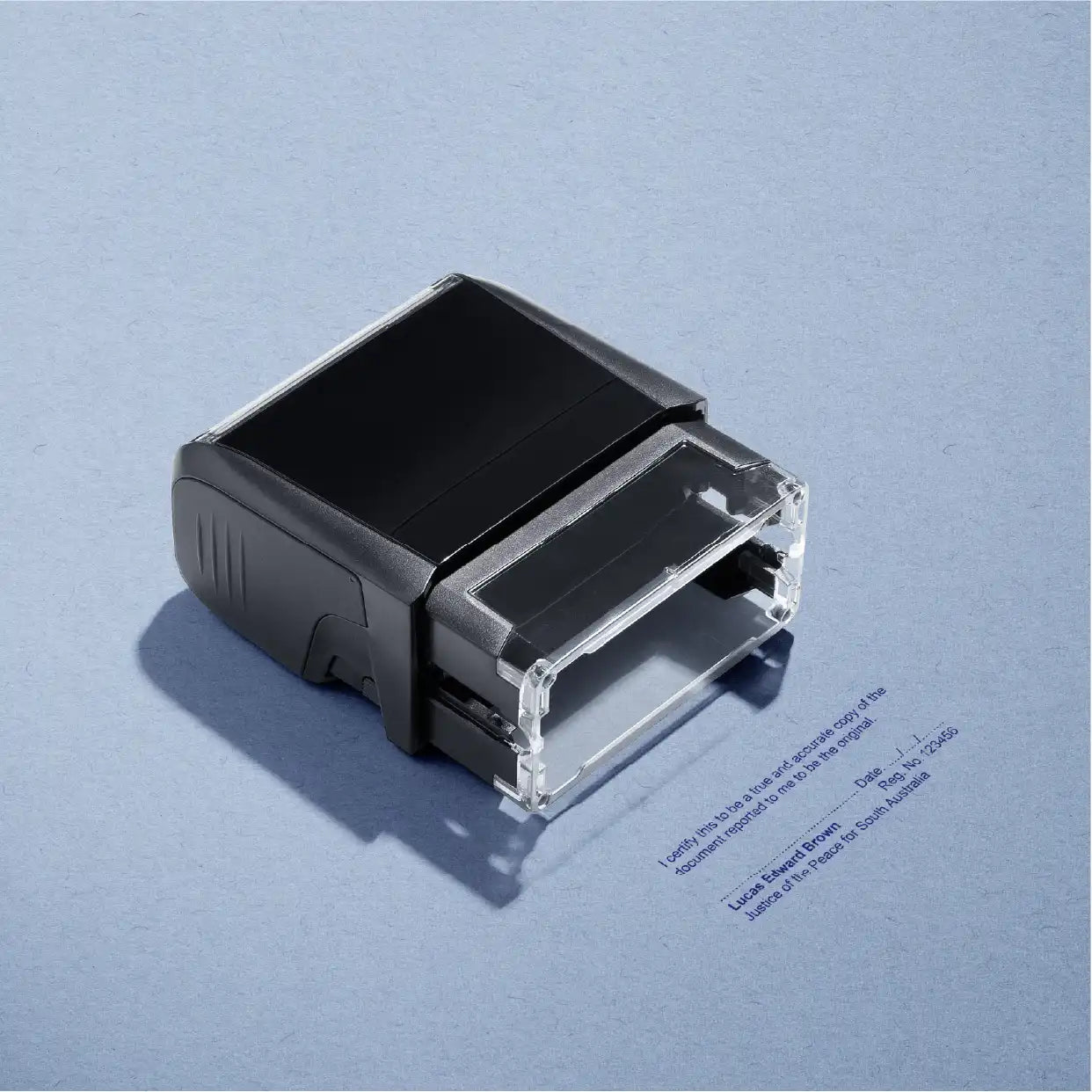 Personalised JP Stamp SA Mock Impression