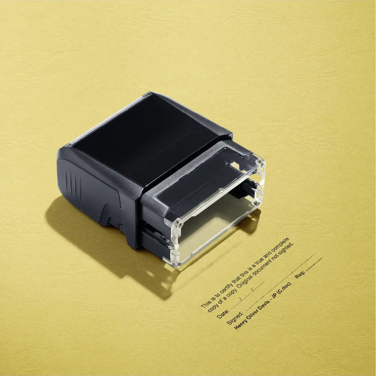 QLD justice of the peace cdec Stamp For certifying a copy of a copy