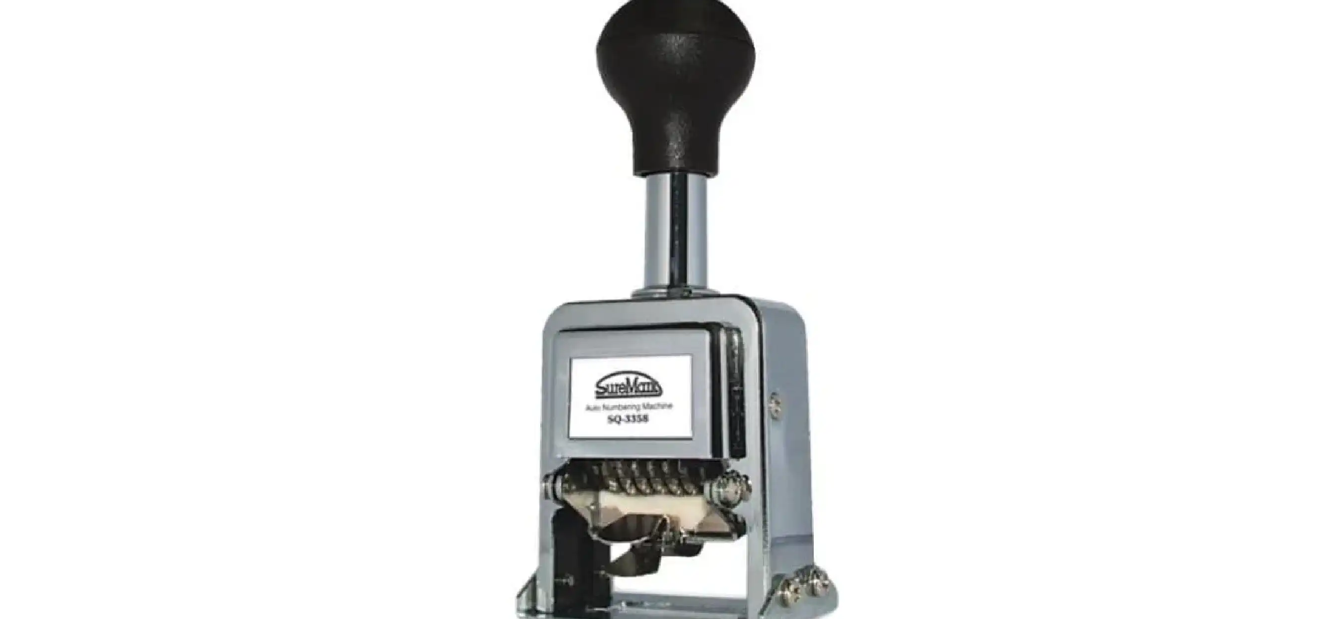 Auto-number stamp angle image