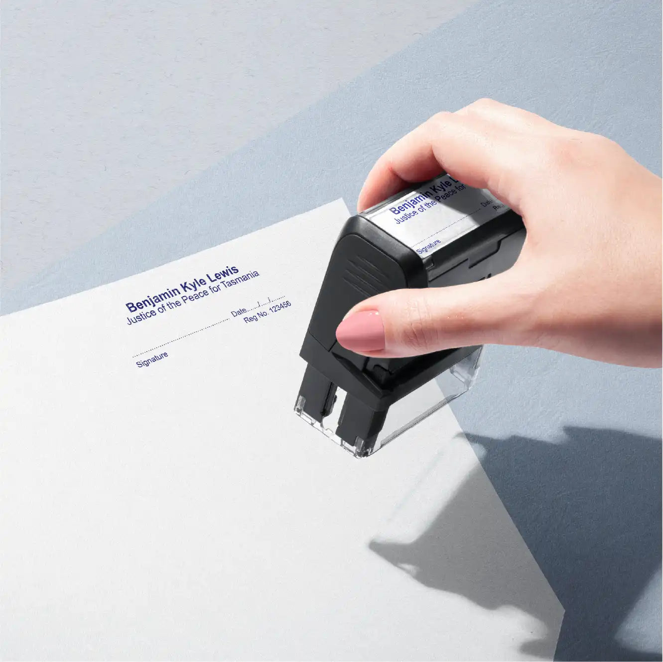 Tasmanian Justice Of The Peace name stamps