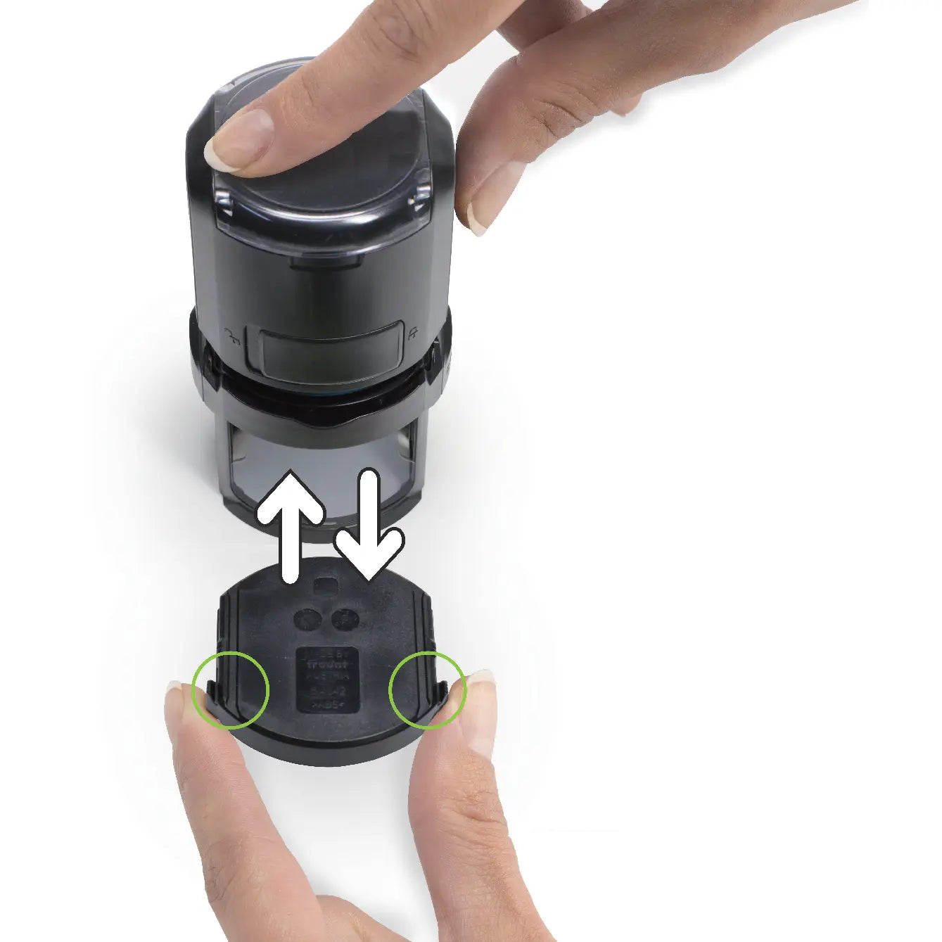 how to replace Trodat 4642 ink pad