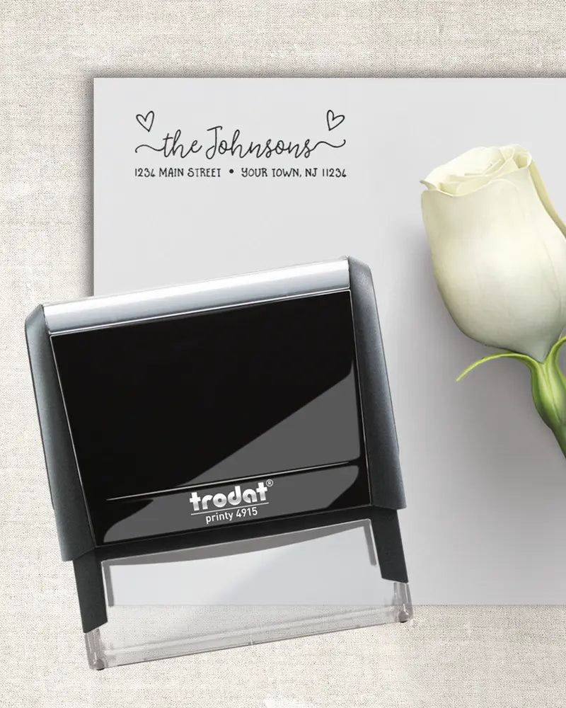 Trodat Printy 4915 example Wedding Postage Stamps Australia