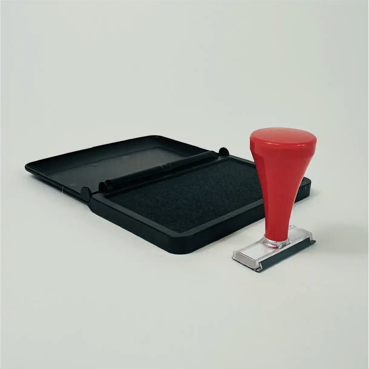 Vue Stamp Small red handle rubber stamp S10