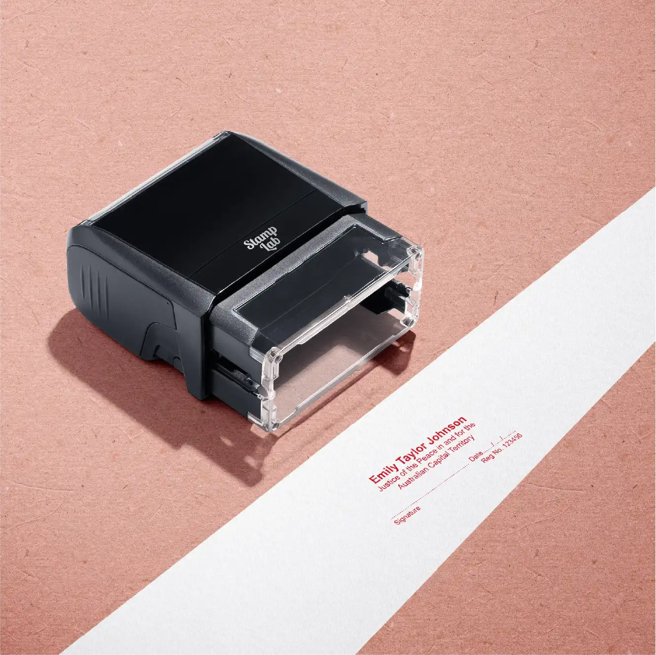 large Name stamper ACT JP