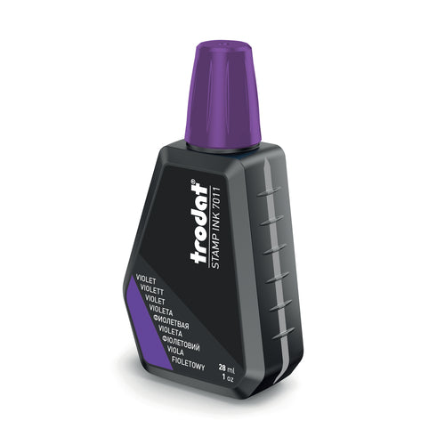Purple stamp Ink Bottle angle