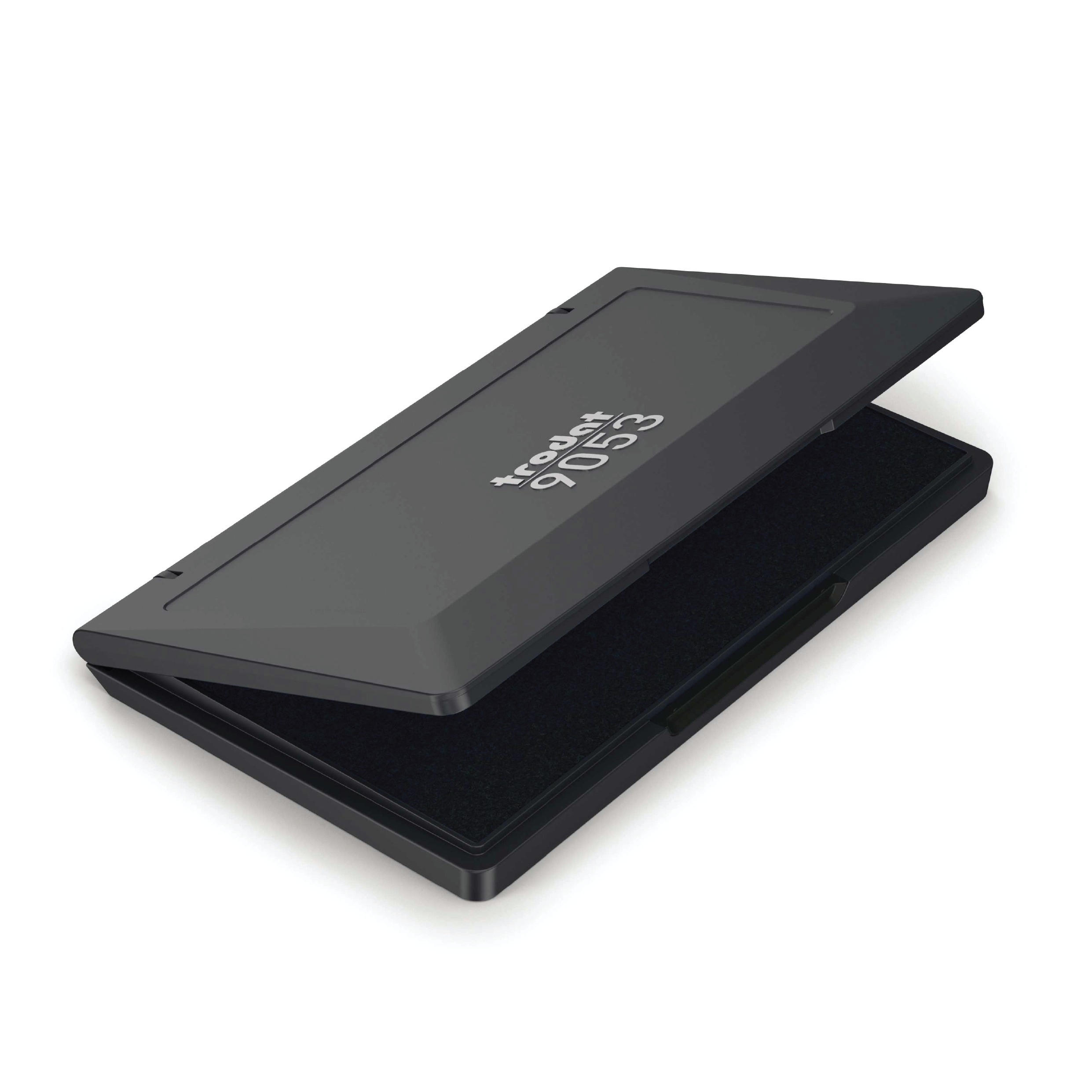 Rubber stamp pad Black ink Trodat 9053