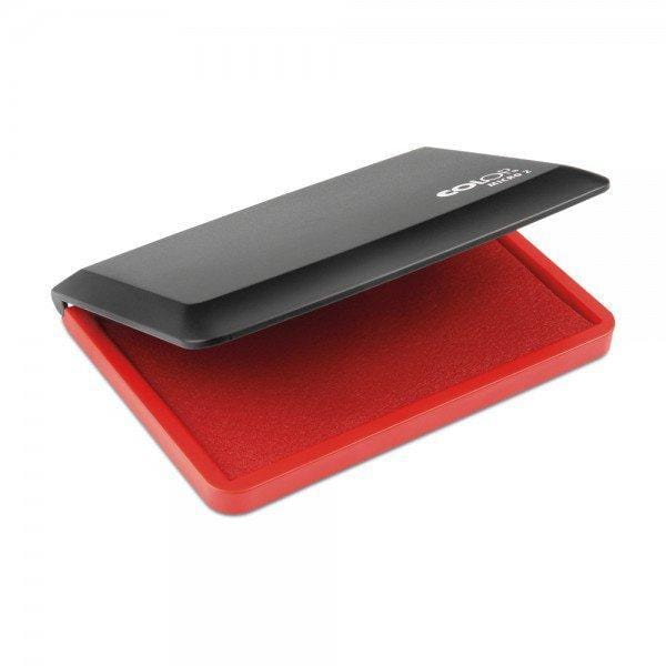 Red stamp pad Traditional style by Colop