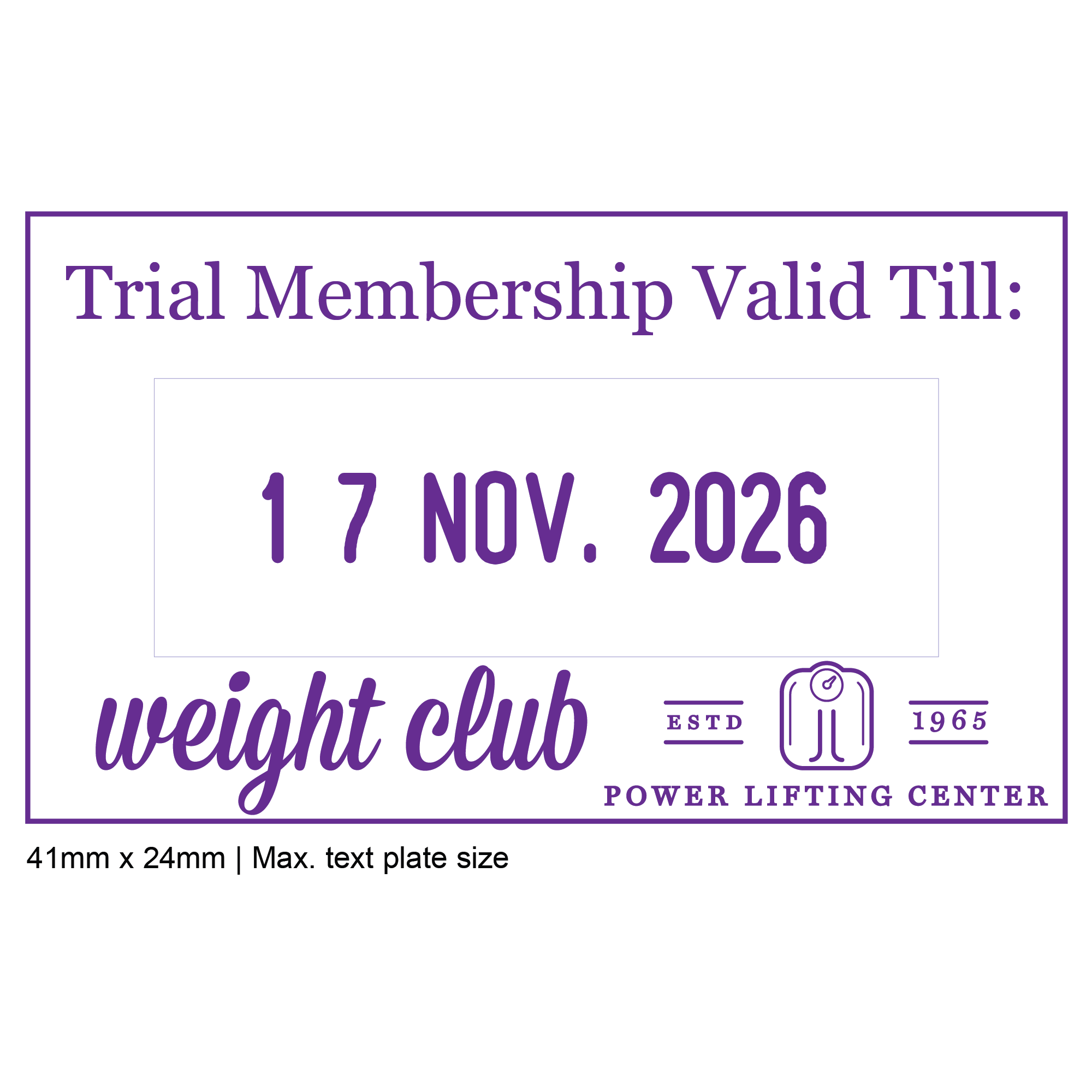 Trodat 4750 Violet Purple Ink