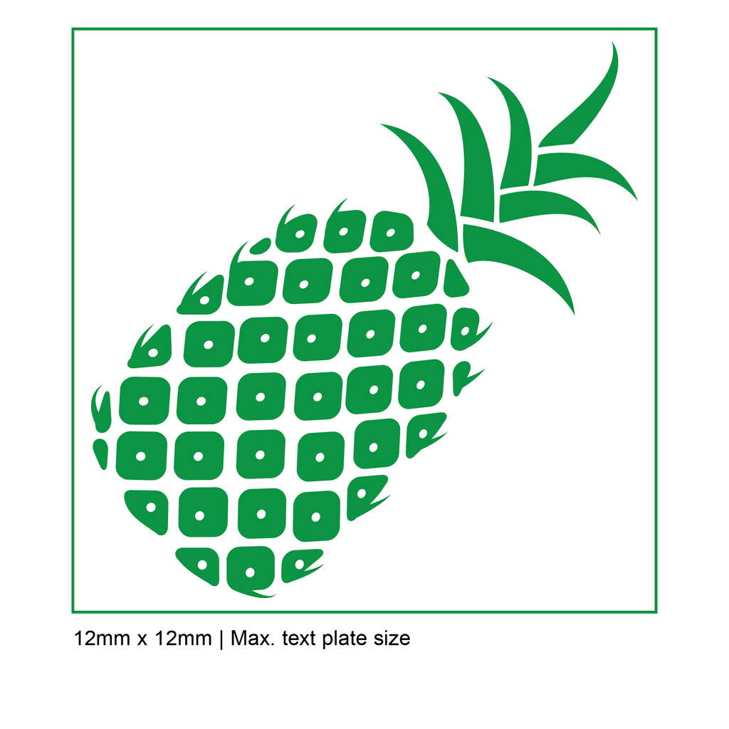 Green custom stamp design 4921