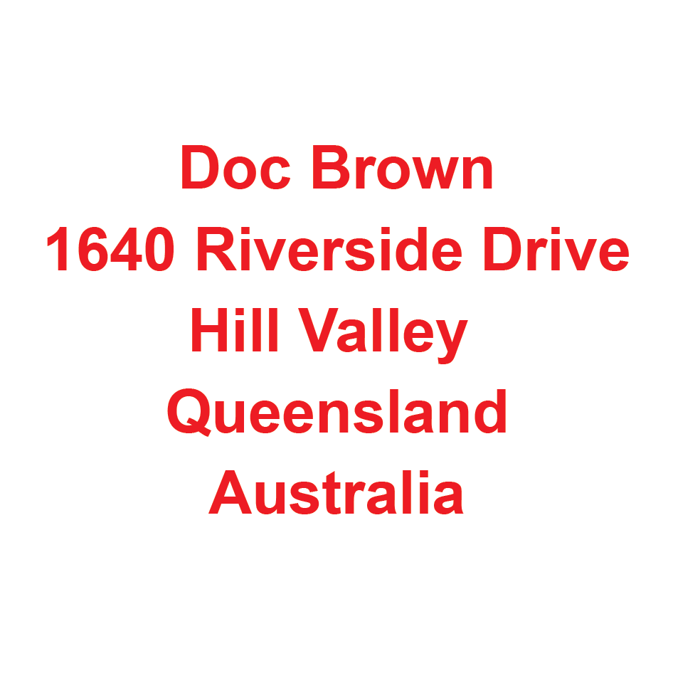 5 Line Address Stamp Red