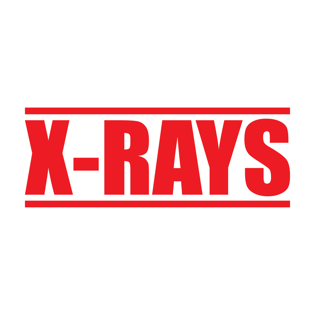 Red X-Ray Stamp