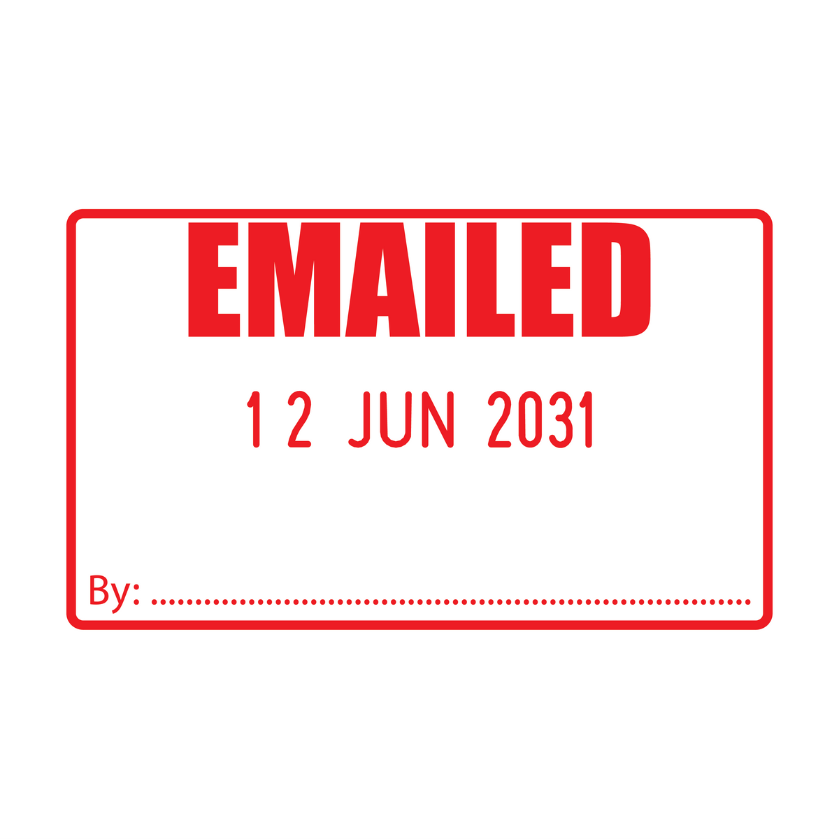 Emailed Date Stamp – Stamp Lab