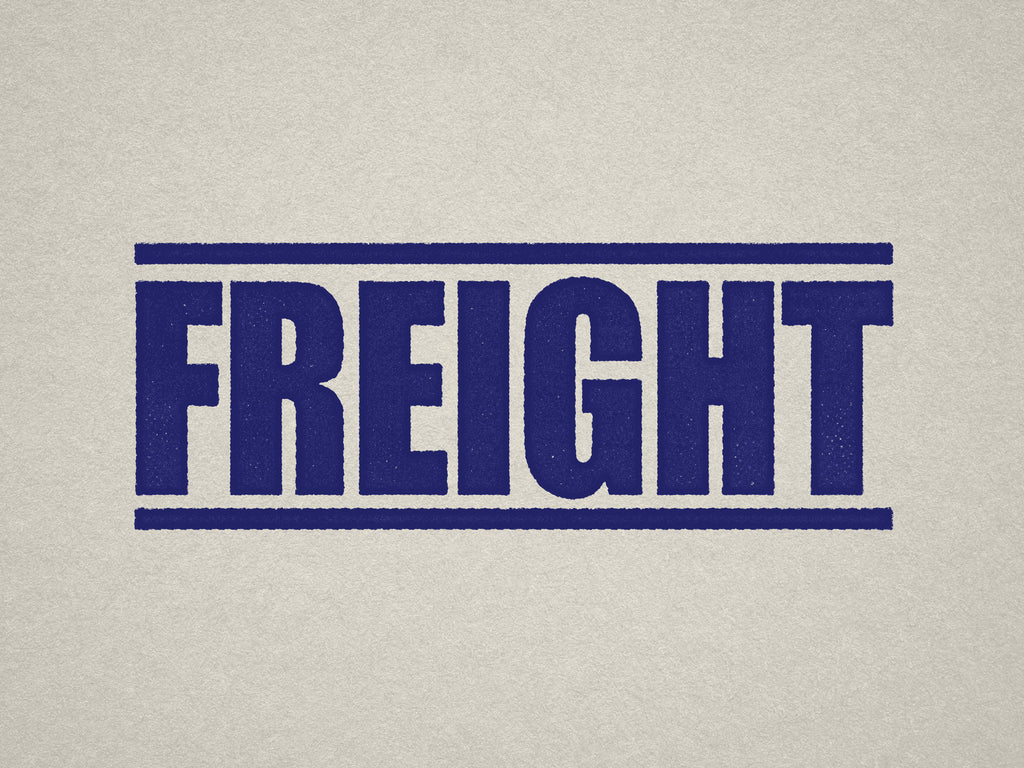 Blue Freight Stamp