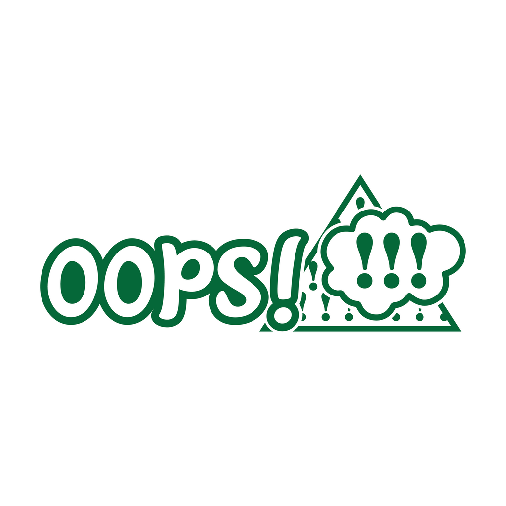 "Oops" Feedback Stamp for Educators - Green