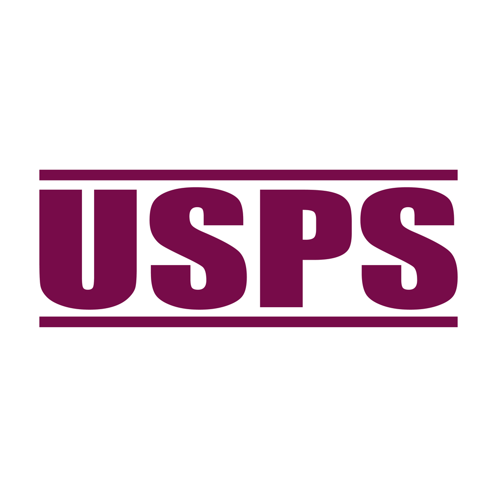 Maroon USPS Stamp
