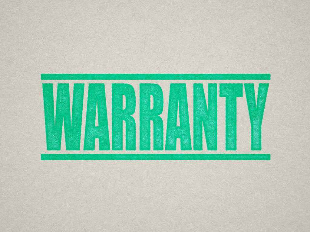 Warranty Label in Mint