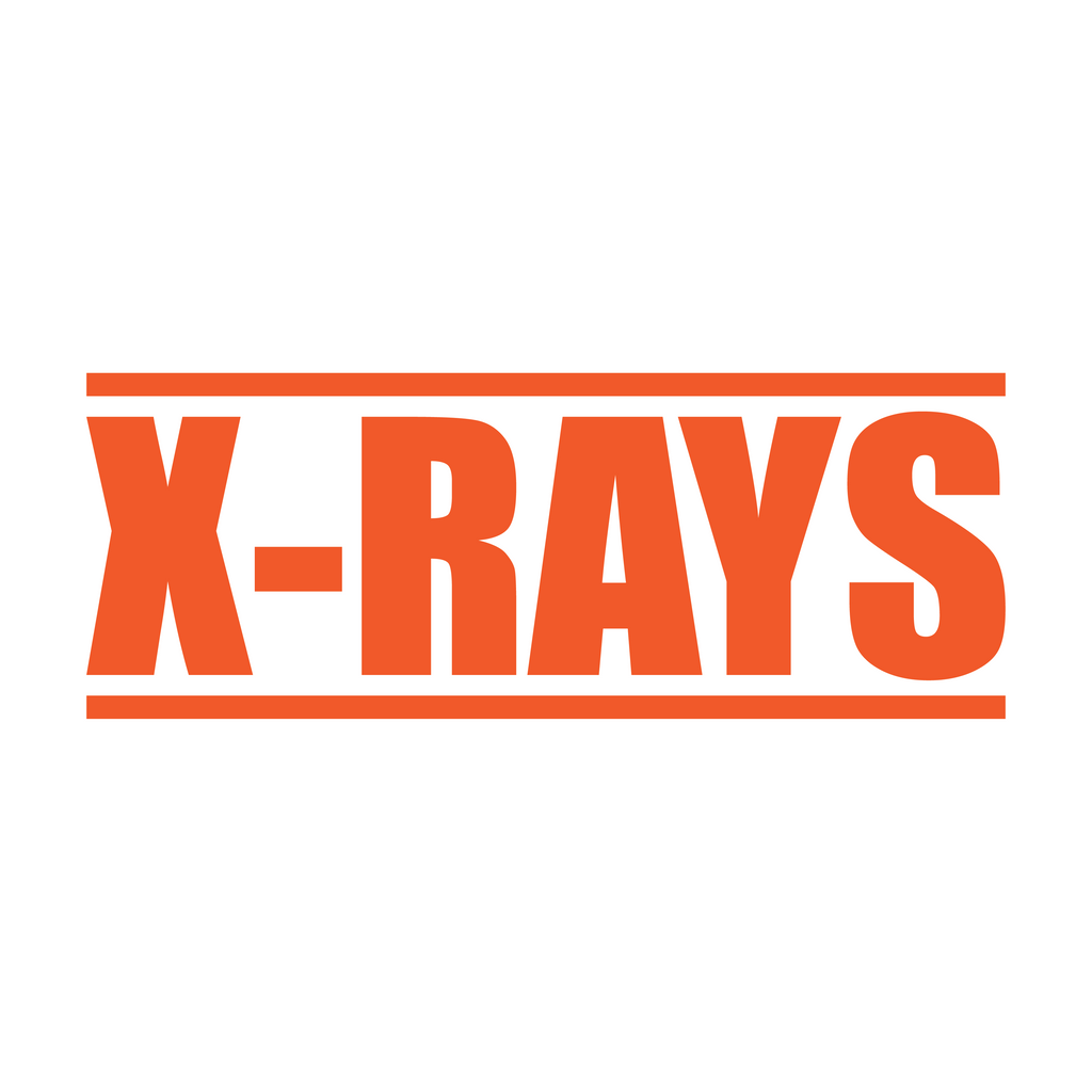 Orange X-Ray Stamp
