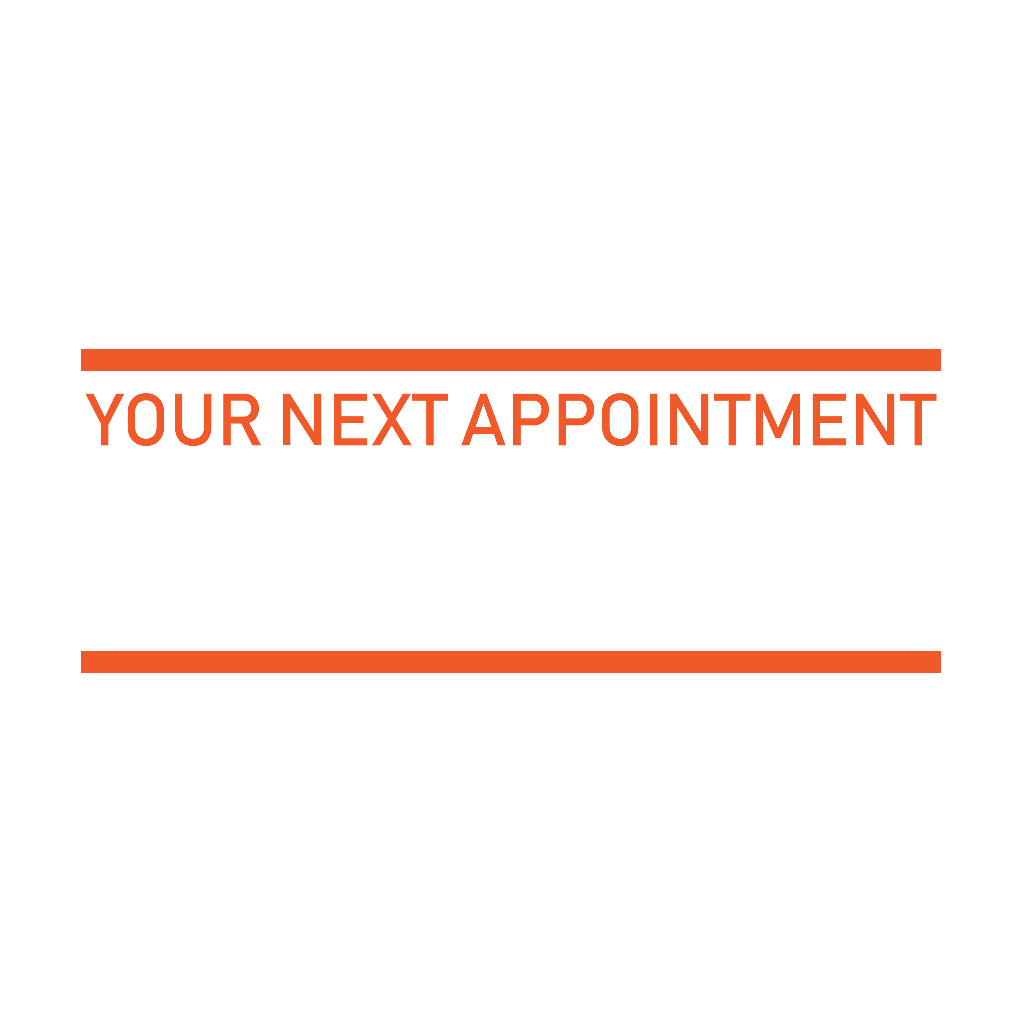 Your Next Appointment Stamp