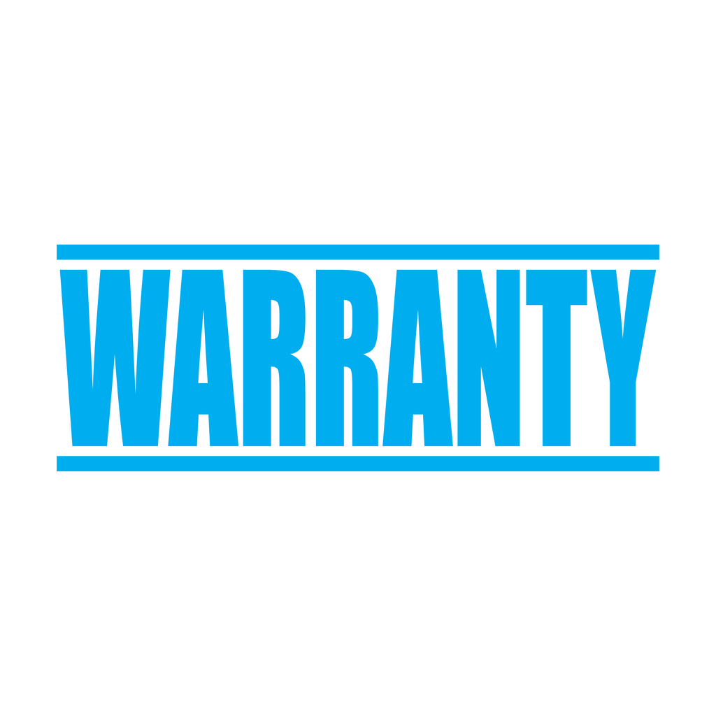 Turquoise Warranty Stamp