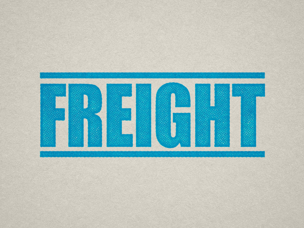 Turquoise Freight Stamp