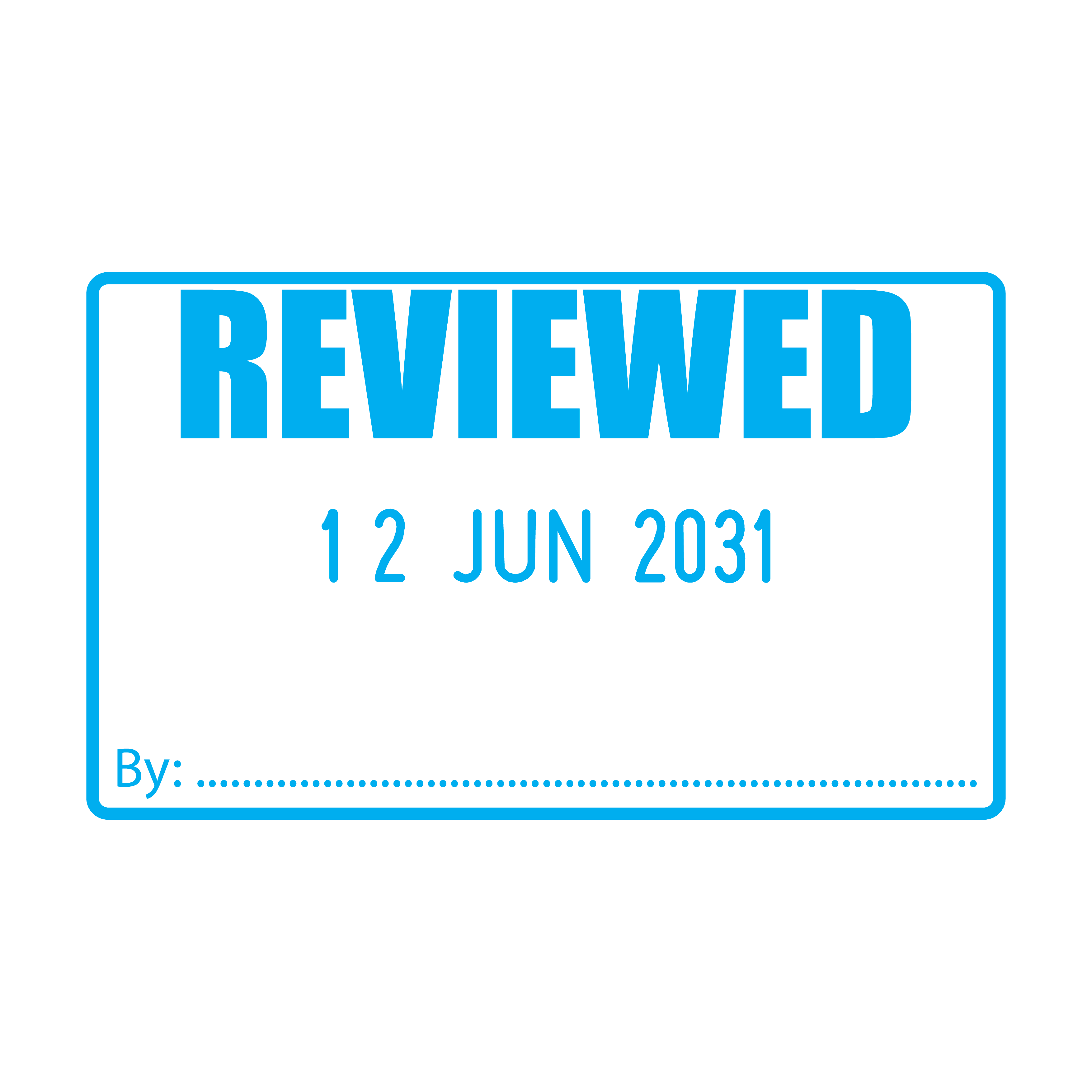 Review Stamp Sample Reviewed Date Stamp – Stamp Lab