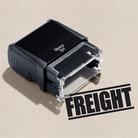 Black Large Self Inking Freight stamp