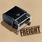 Freight Stamp, Brown ink self inking stamp