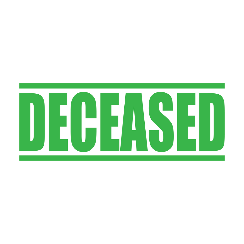 Deceased Stamp – Stamp Lab