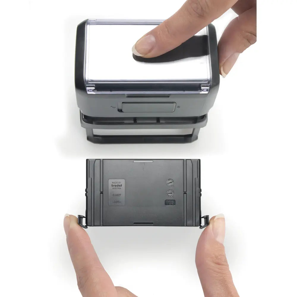 how to change 4927 ink pad 