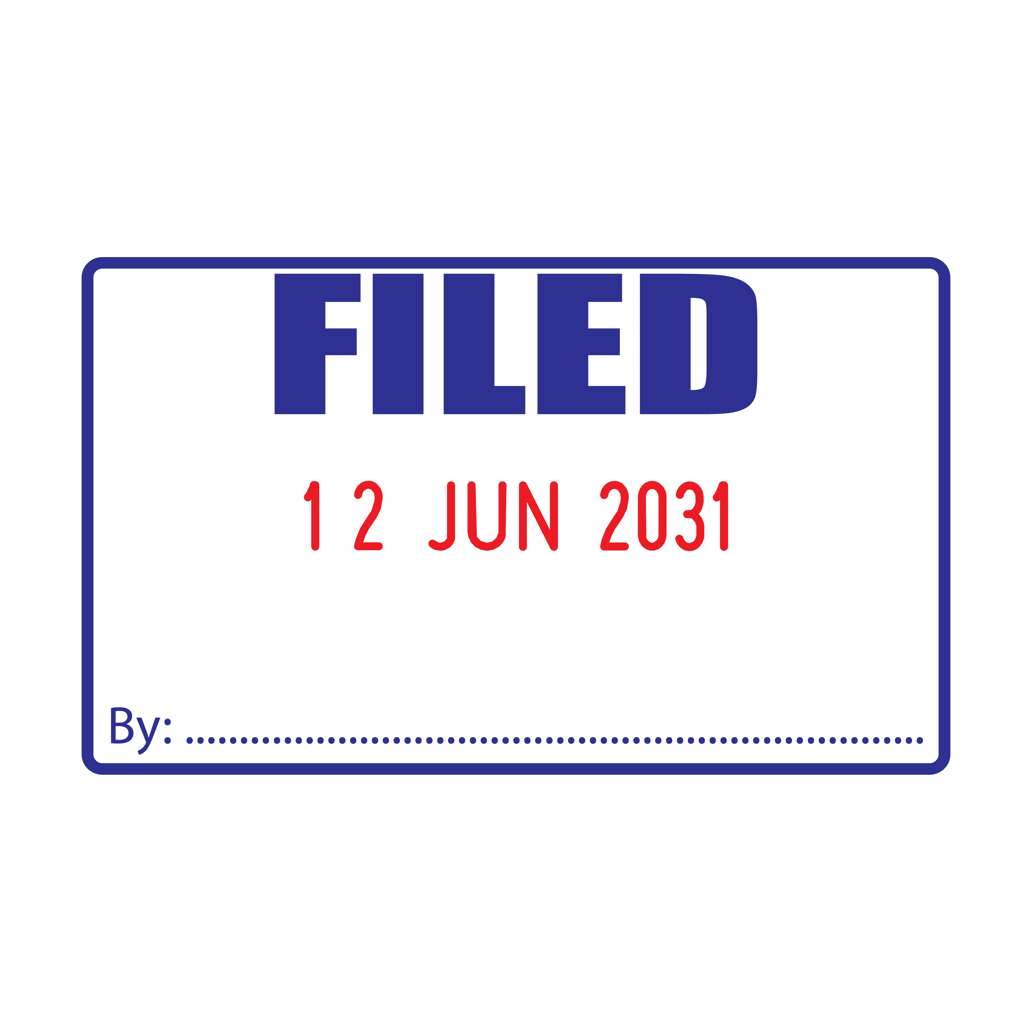 Filed Date Stamp – Stamp Lab