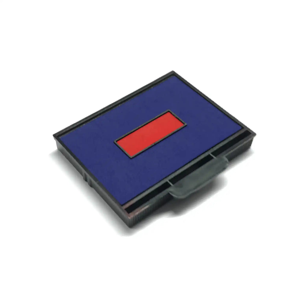 Blue Red date stampo ink pad for E-915 stamps