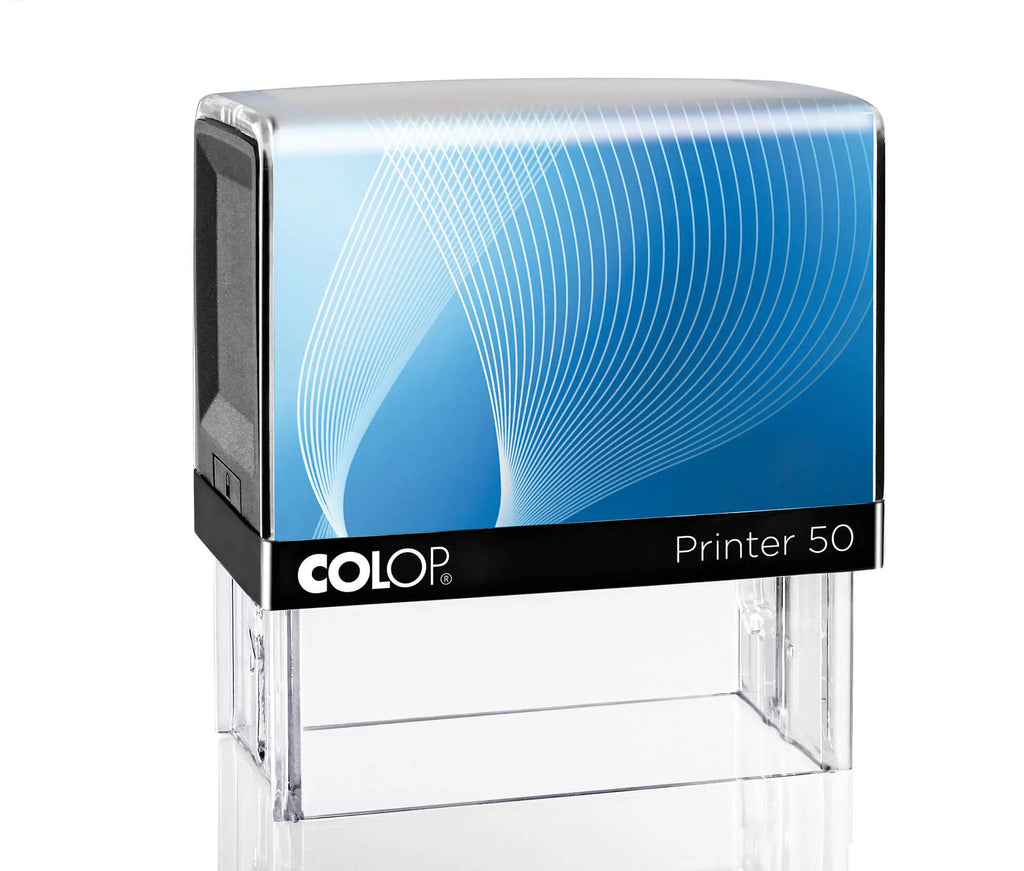 Colop Printer 50 blue paper stamp