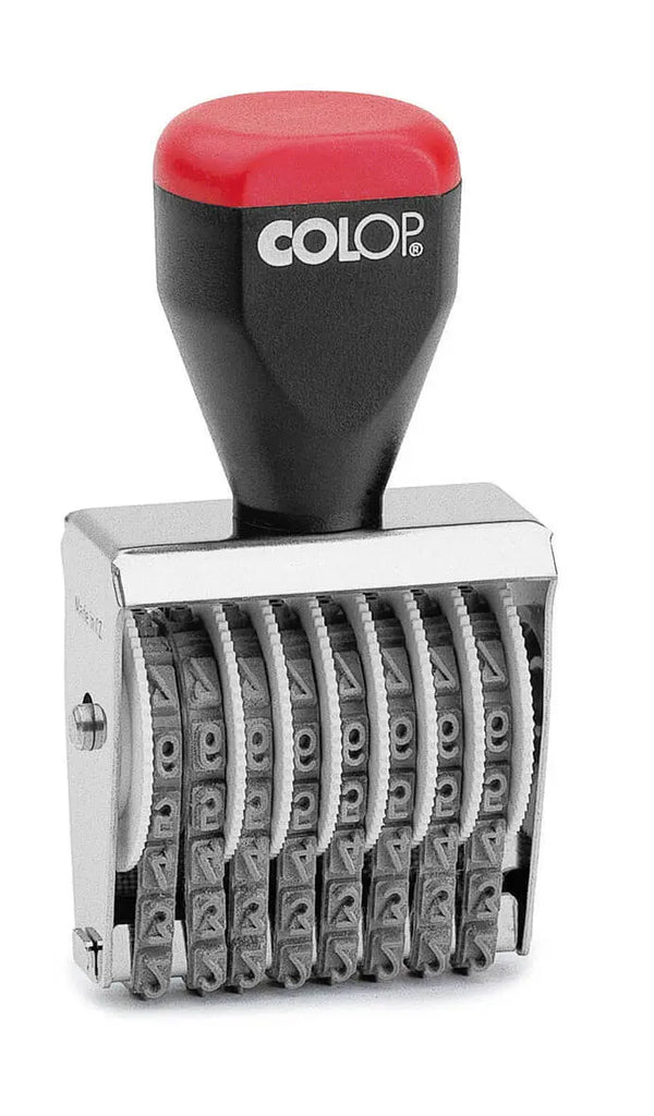 Colop Manual Number Stamps 4mm 8 band