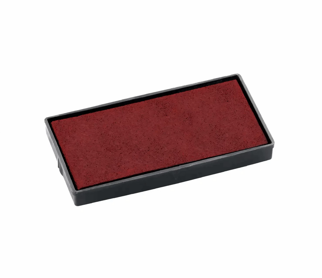 Red- Replacement Ink Pad E/40 