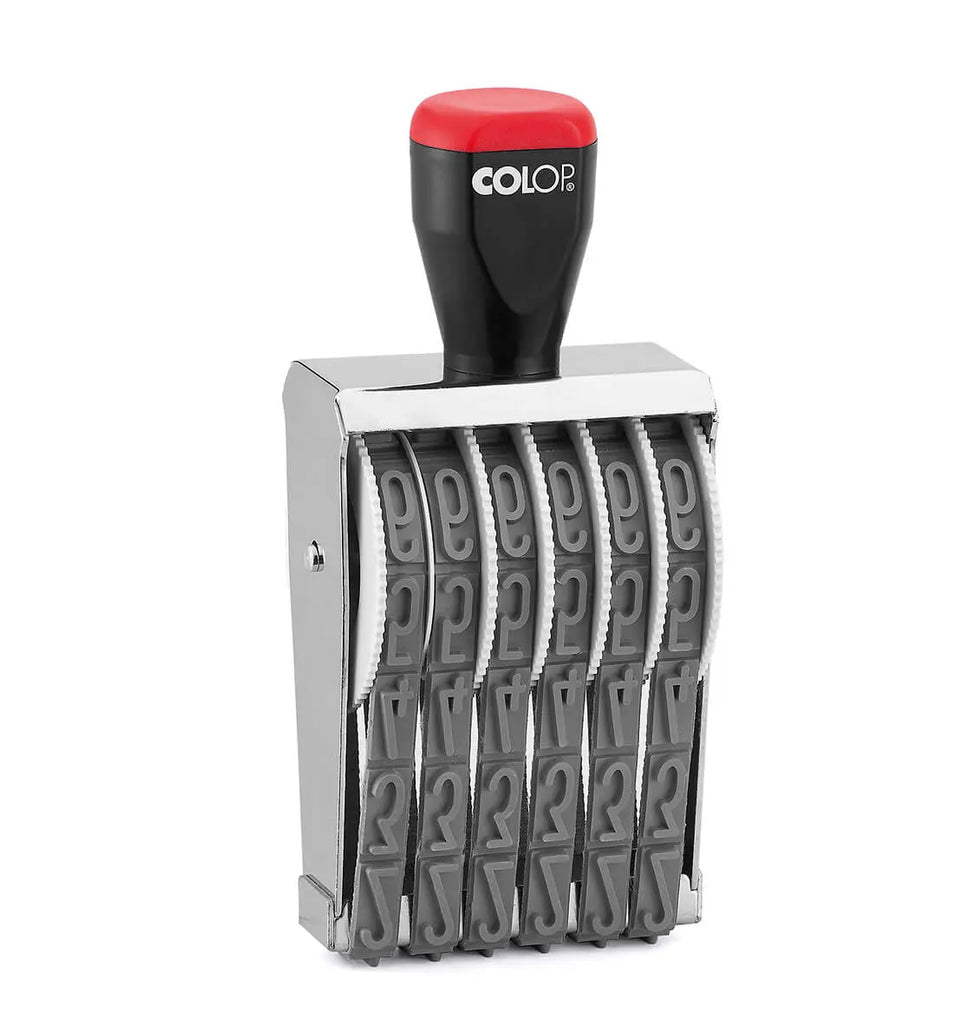 Colop 18mm Serial Number Stamps