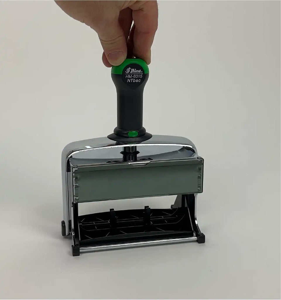 Stamping Shiny HM 6015 Custom Stamps Melbourne