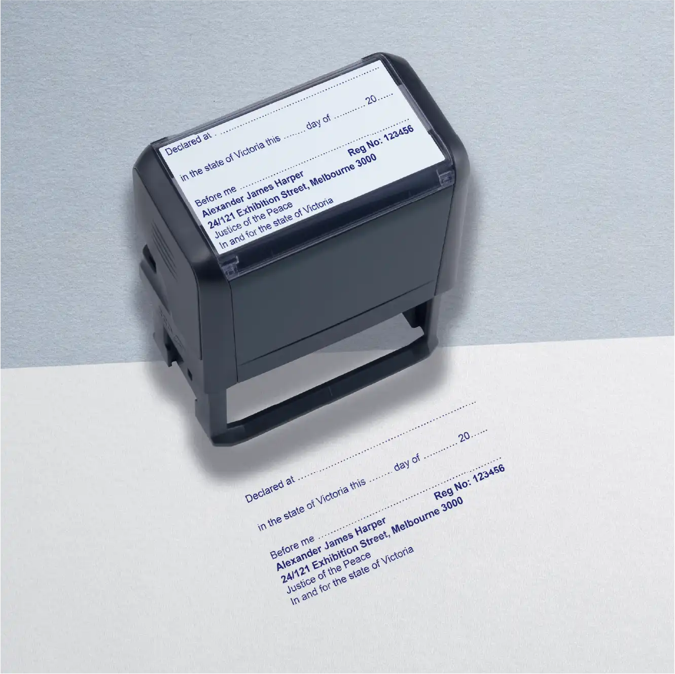 Statutory Declaration Stamp Victoria – Stamp Lab